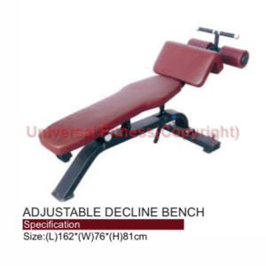 Adjustable Decline Bench