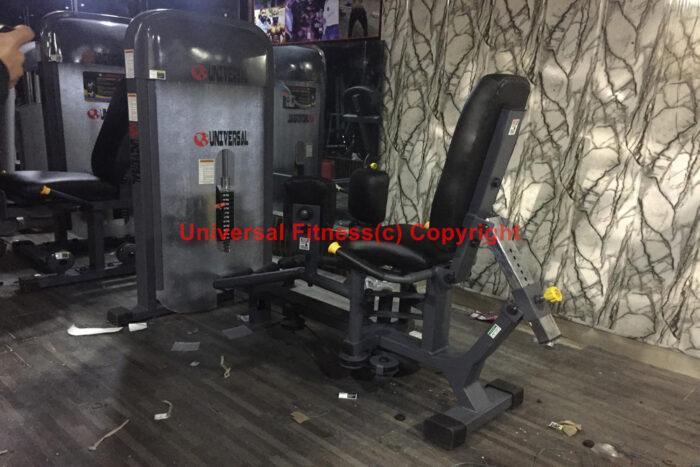Abductor gym machine